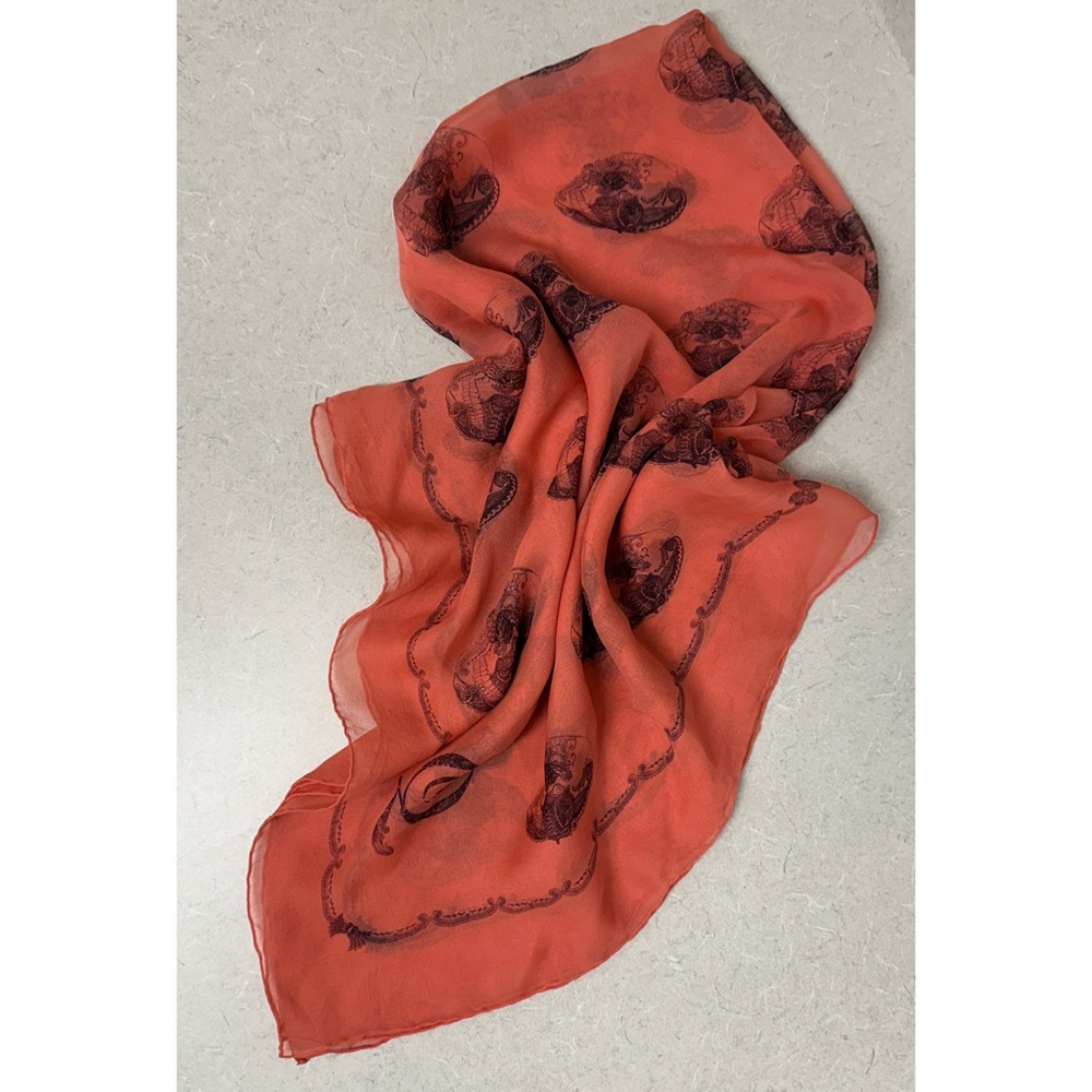 Alexander McQueen Skull Scarf